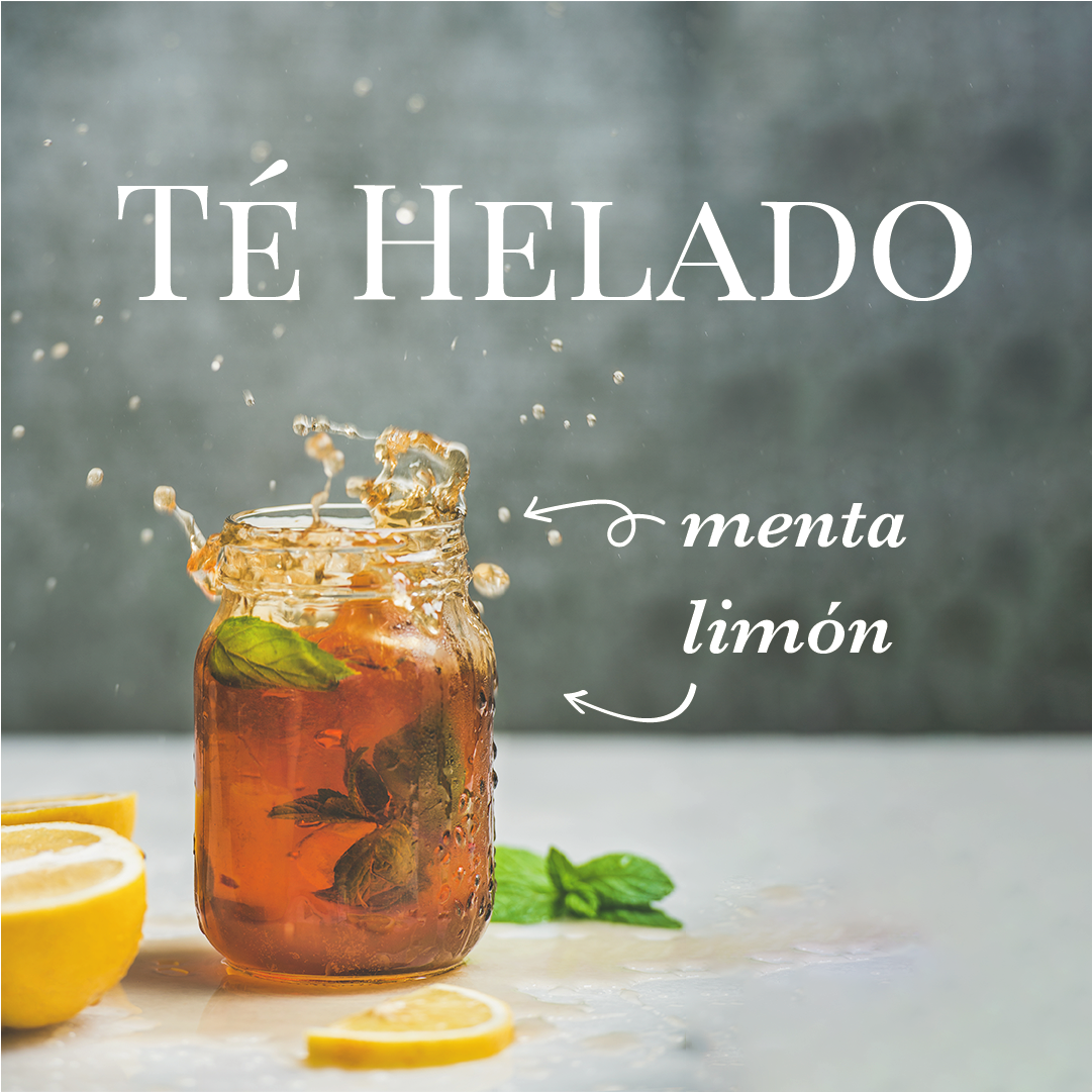 Té helado menta-limón 🍋🧊