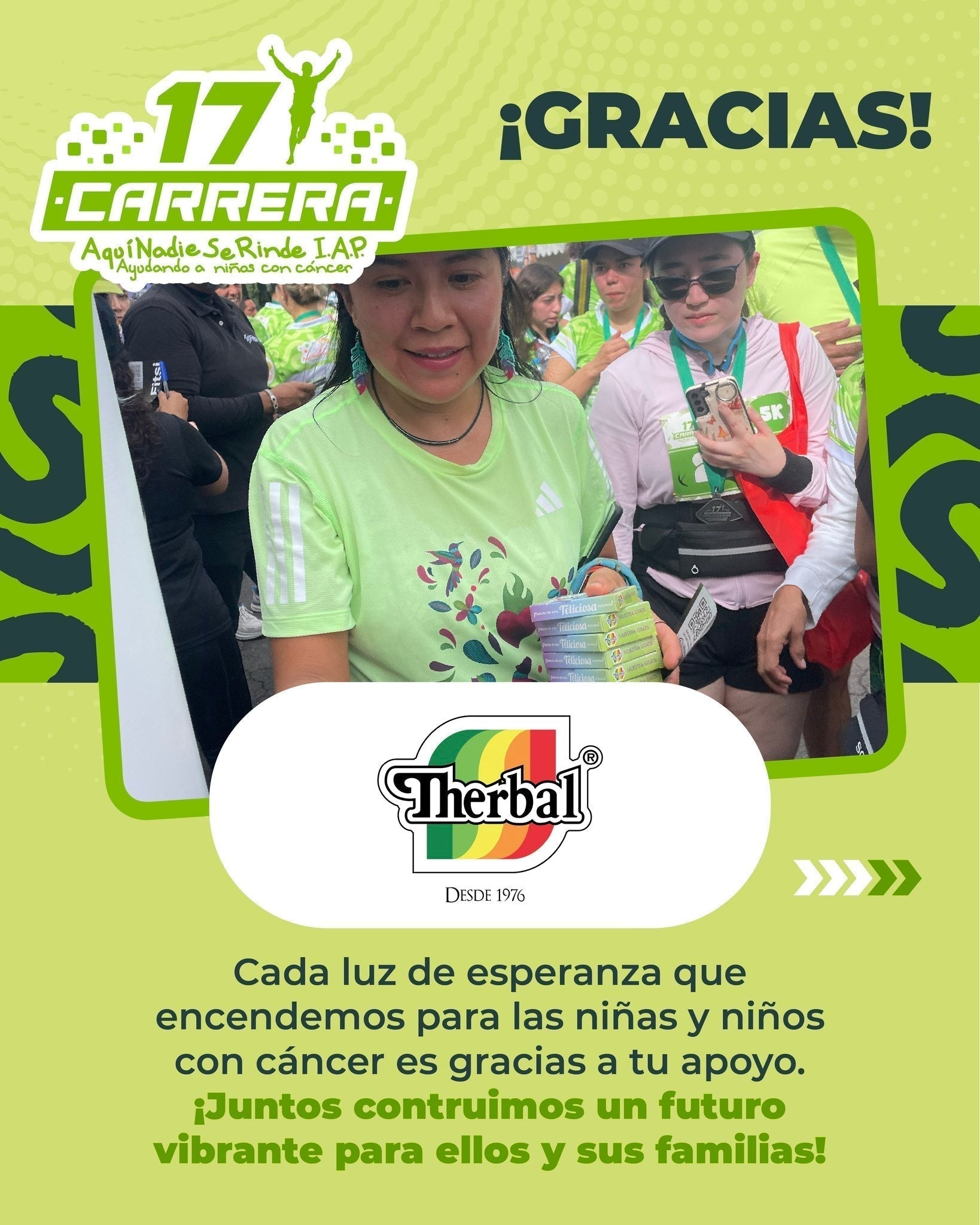 17 Carrera Aquí nadie se rinde I.A.P