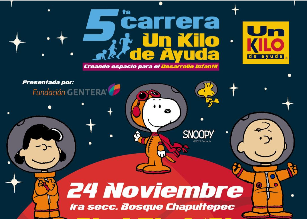 Carrera Snoopy 2019 🏃🏿 Un Kilo de Ayuda