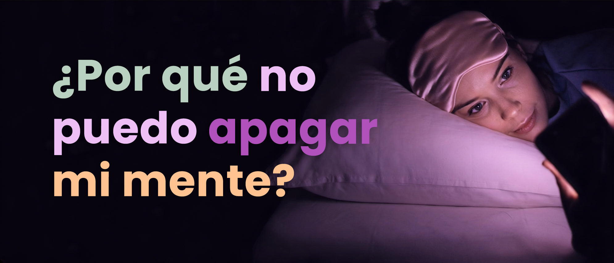 Cómo bajar el estrés y la ansiedad para dormir mejor de forma natural.