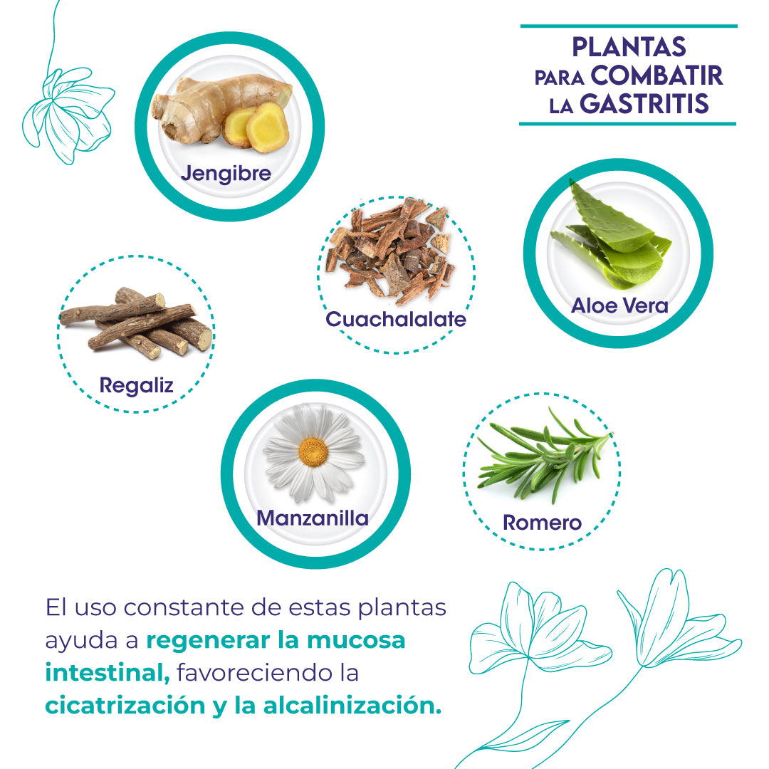 Combatir la gastritis