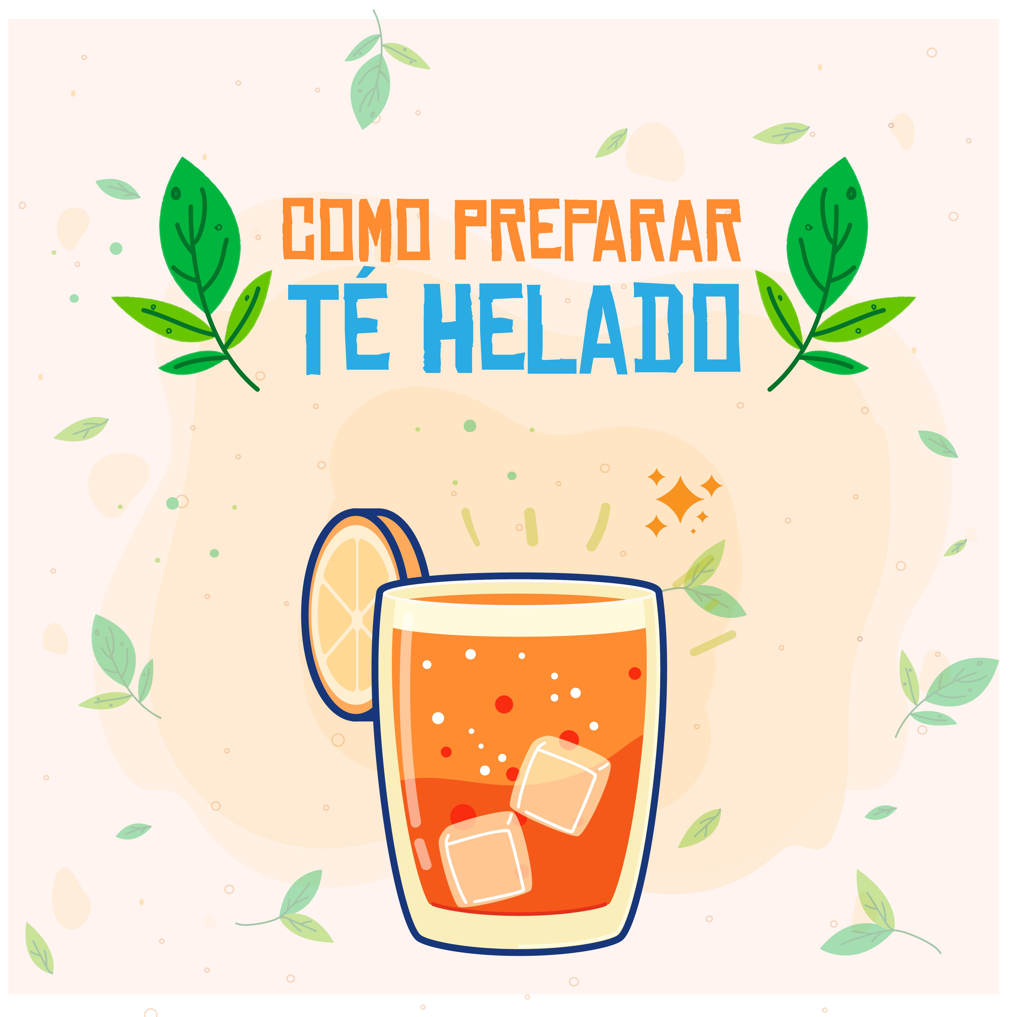 ¡Prepara un té helado perfecto!
