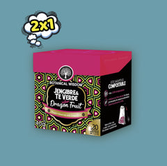 Jengibre & Té Verde + Dragon Fruit