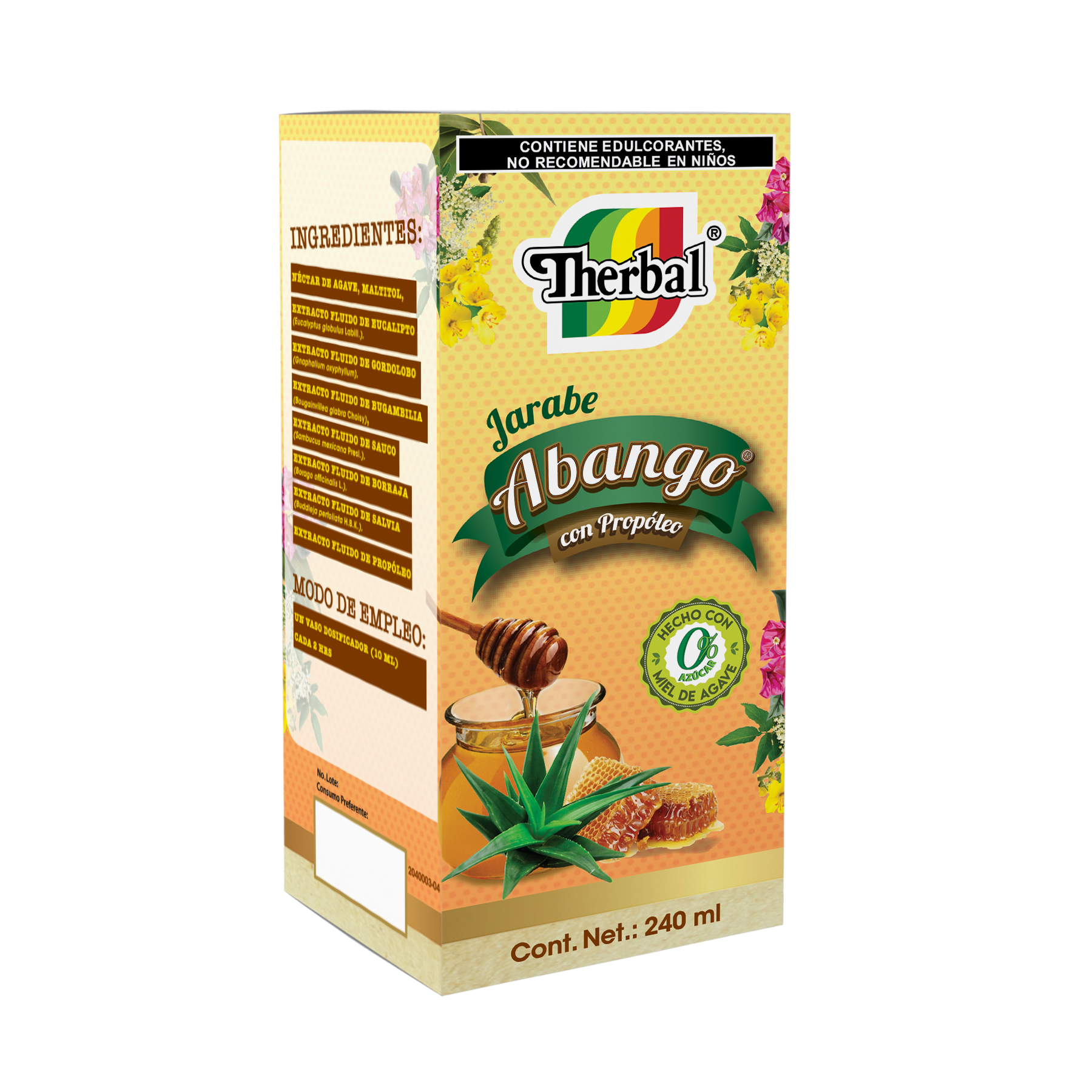Jarabe Abango 0% Azúcar