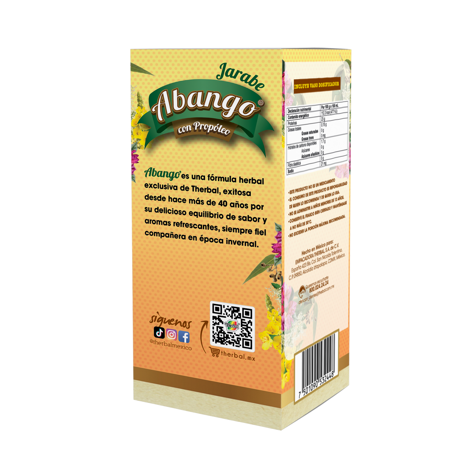 Jarabe Abango 0% Azúcar