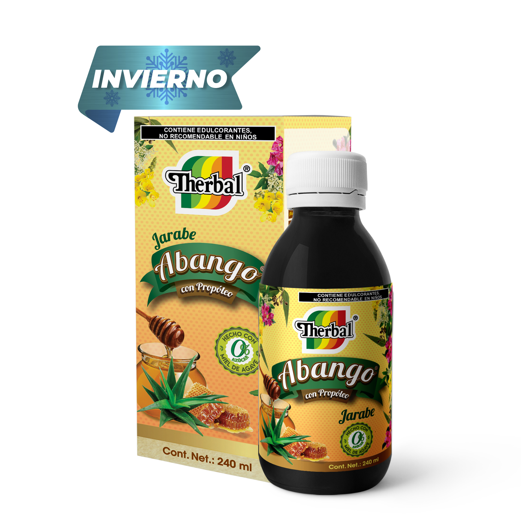 Jarabe Abango 0% Azúcar