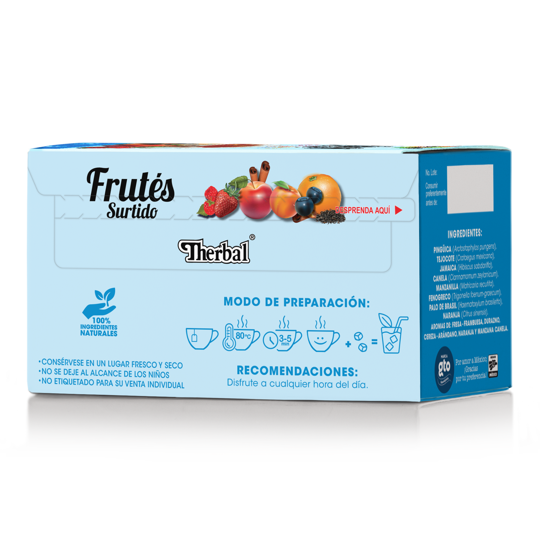 Frutés 25 sobres – Therbal
